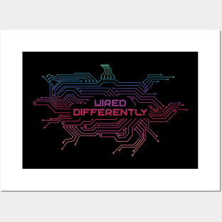 Wired Differently Posters and Art